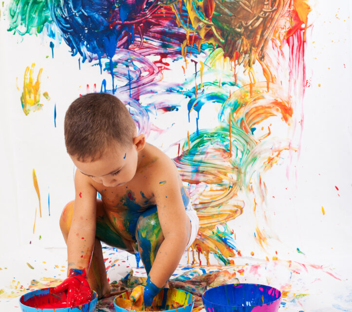 Child-Centered Art Process – Let’s Get Messy