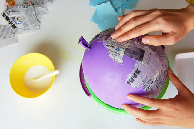 paper mache balloon