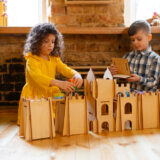 cardboard castle