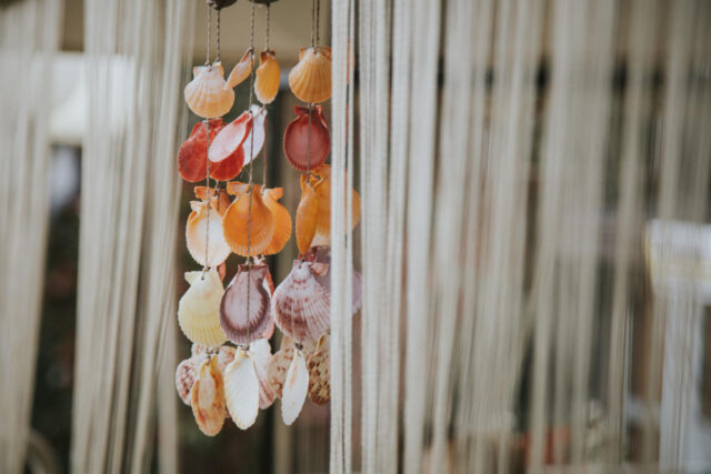 Beach-themed sun catcher 