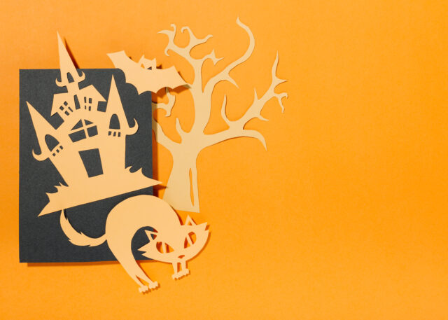 Halloween paper home