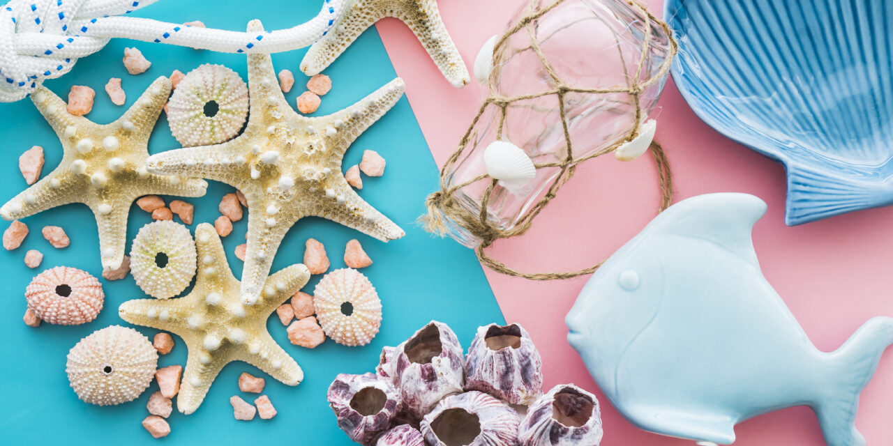 Beach-themed crafts for kids :Seashell Spectacles