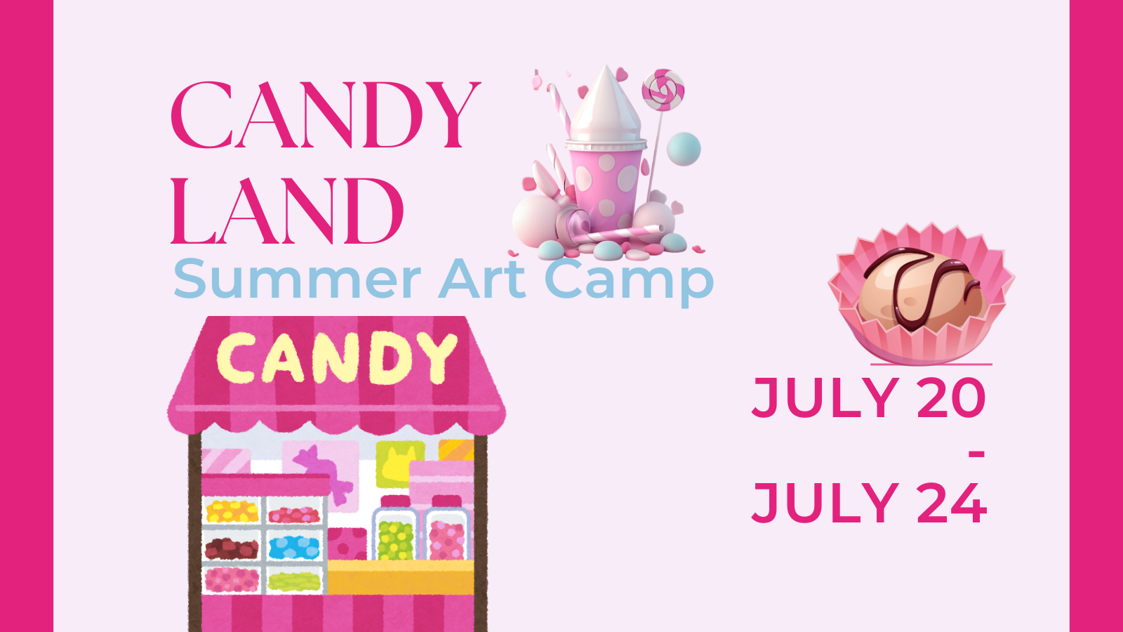 Summer Art Camp July 20-24