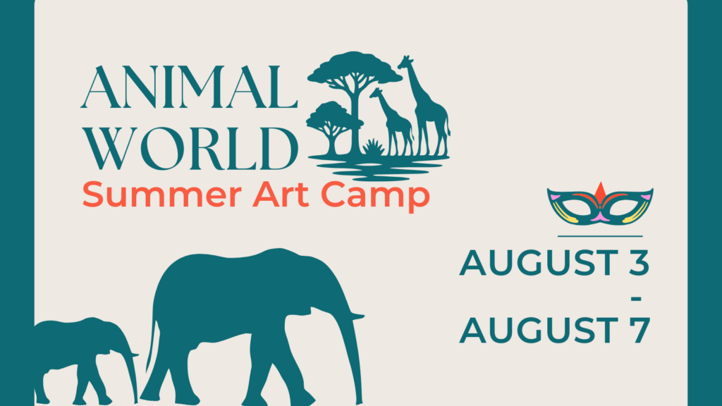 Summer Art Camp August 3-7