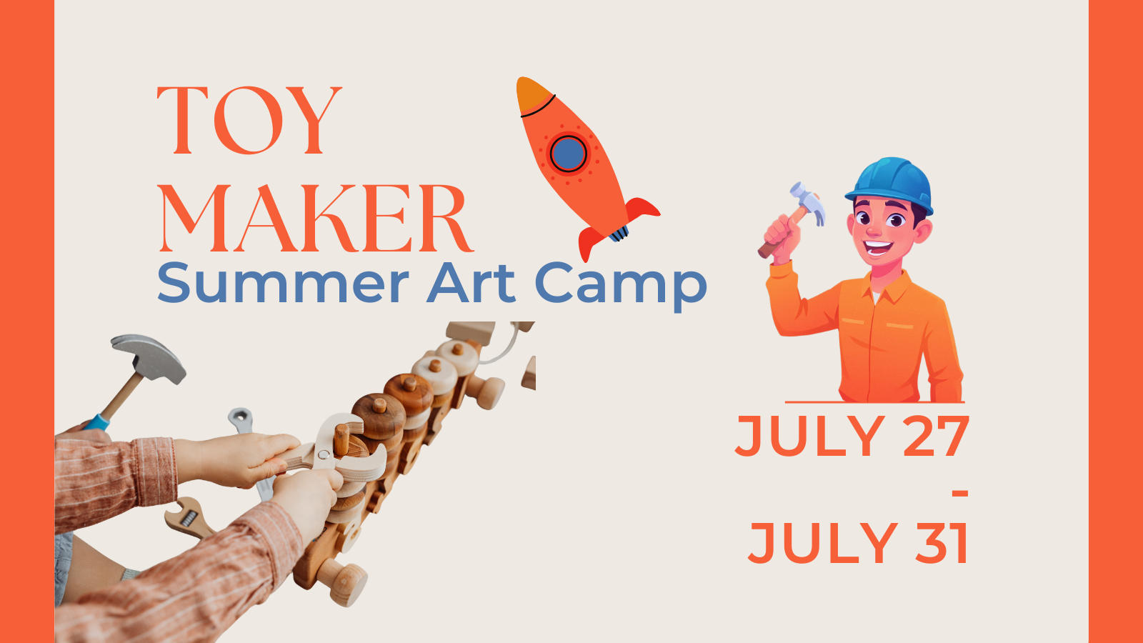 Summer Art Camp July 27-31